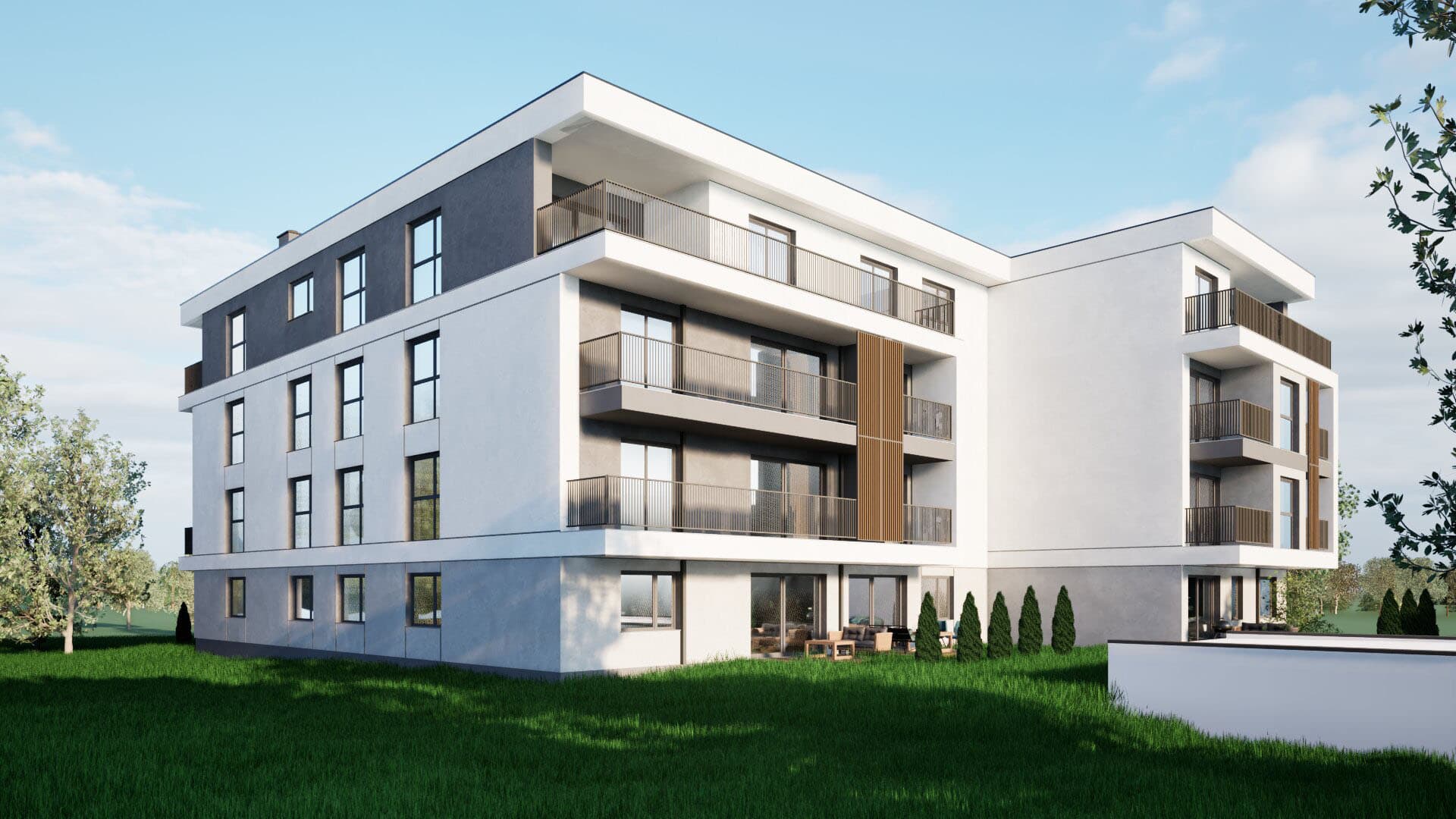 Wizualizacja budynku - etap III - zdjęcie 1