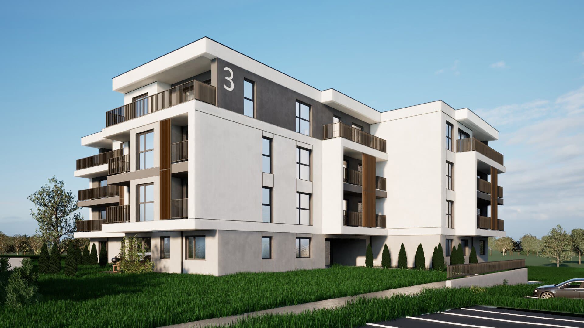 Wizualizacja budynku - etap III - zdjęcie 3