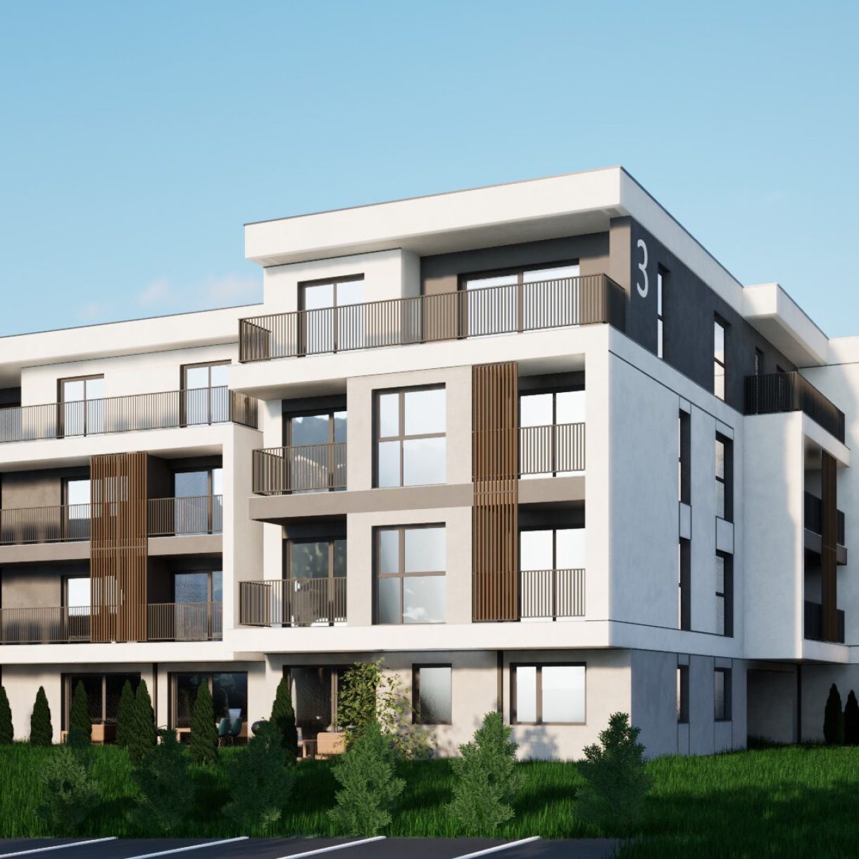 Wizualizacja osiedla