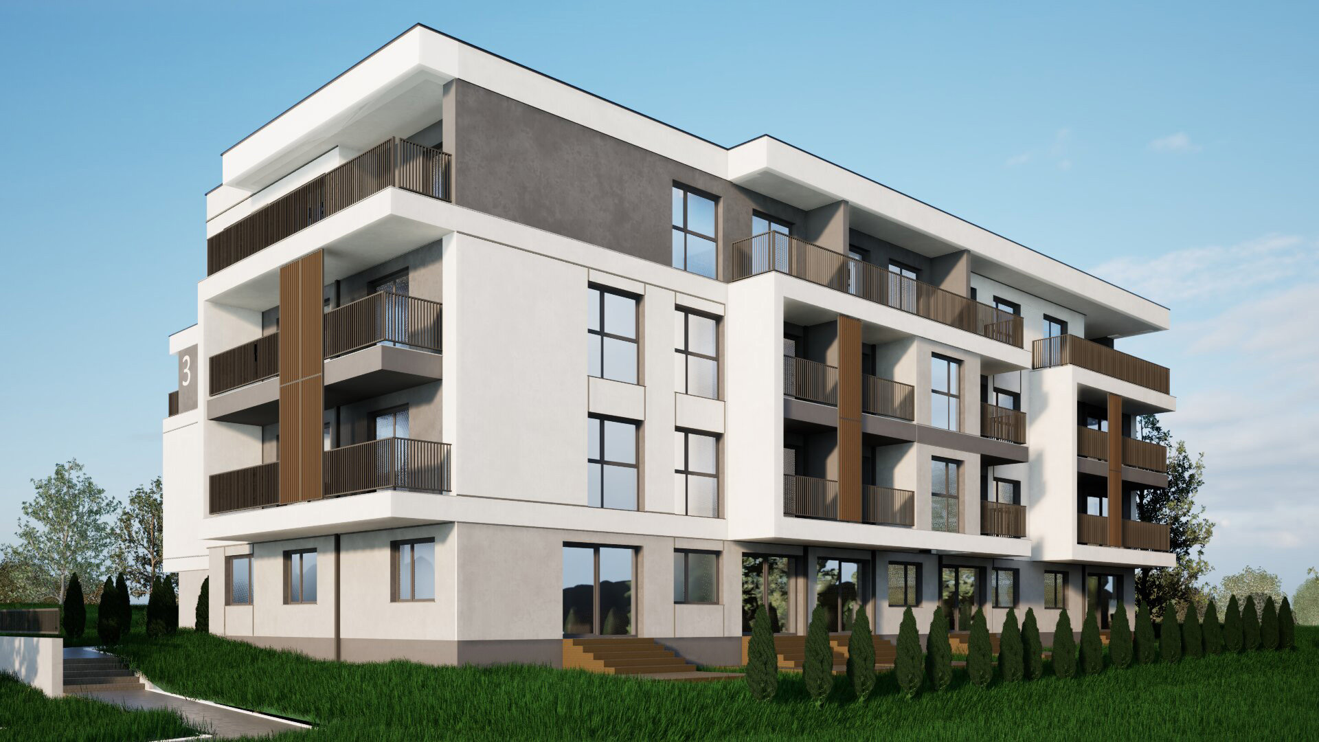 Wizualizacja budynku