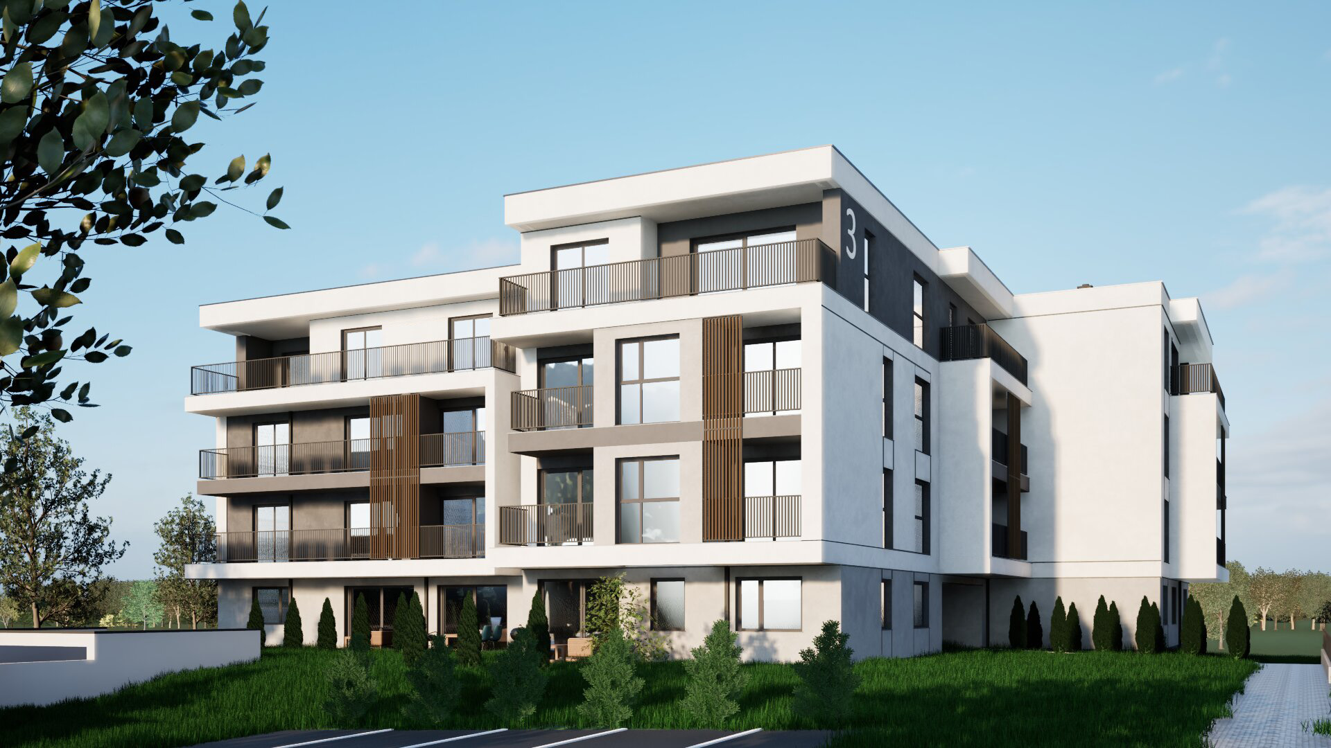 Rzuty kondygnacji - Etap 3